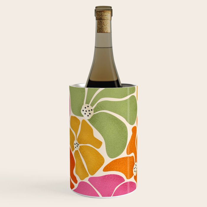 70's Florals Wine Chiller Gallery Image 1