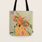 Blooming Headpiece  Tote Bag Gallery Image 1