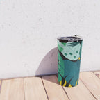 Tropical Jungle Leaves Travel Mug Gallery Image 4