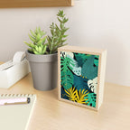 Tropical Jungle Leaves Mini Art Print Gallery Image 2