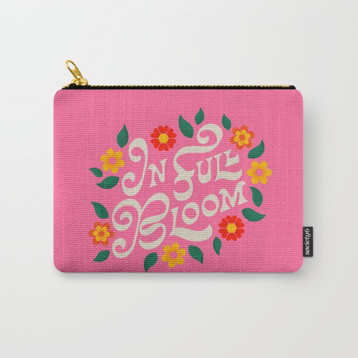 In Full Bloom Carry All Pouch Gallery Image 1