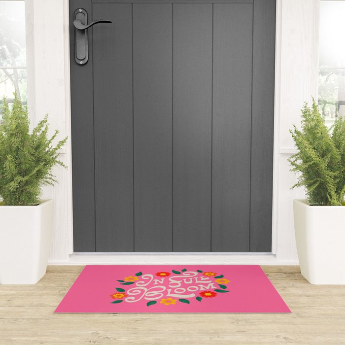 In Full Bloom Welcome Mat Gallery Image 3