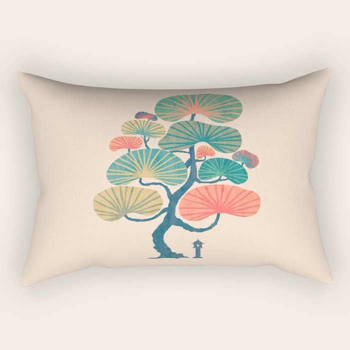 Japan garden Rectangular Pillow Gallery Image 1
