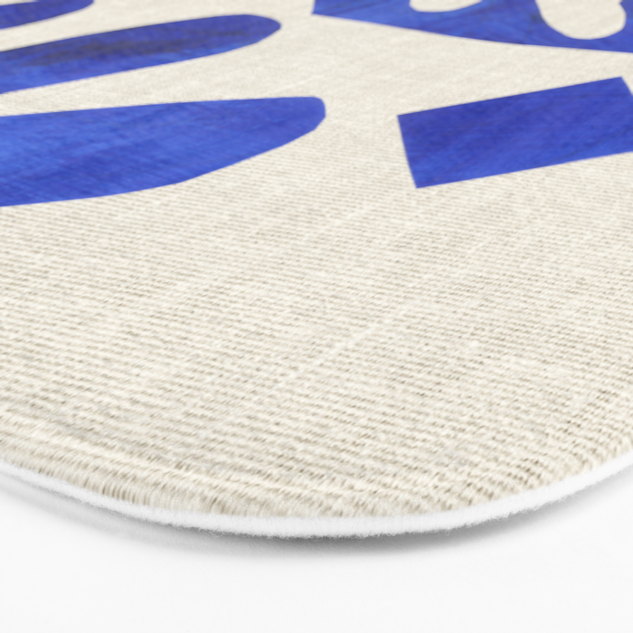 Blue Diamond Branch Bath Mat Gallery Image 3