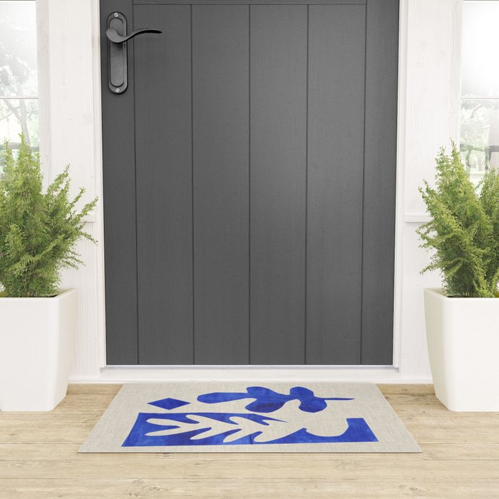 Blue Diamond Branch Welcome Mat Gallery Image 3