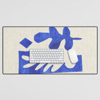 Blue Diamond Branch Desk Mat Gallery Image 1