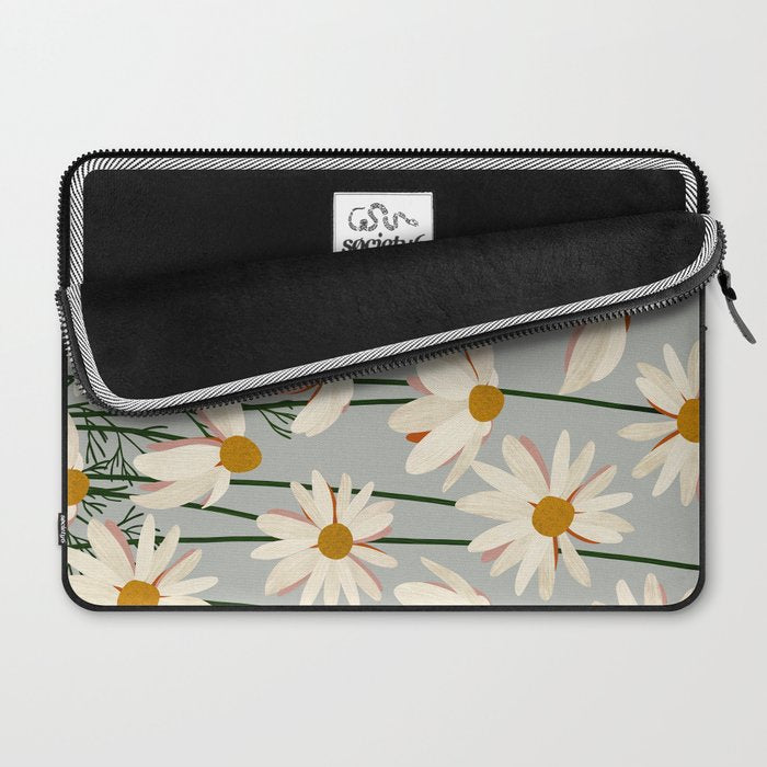 Chamomille pattern Laptop Sleeve Gallery Image 2