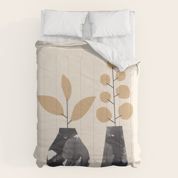 Still Life with Two Vases Comforter Gallery Image 1