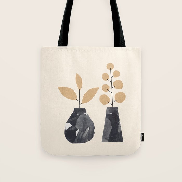 Still Life with Two Vases Tote Bag Gallery Image 1