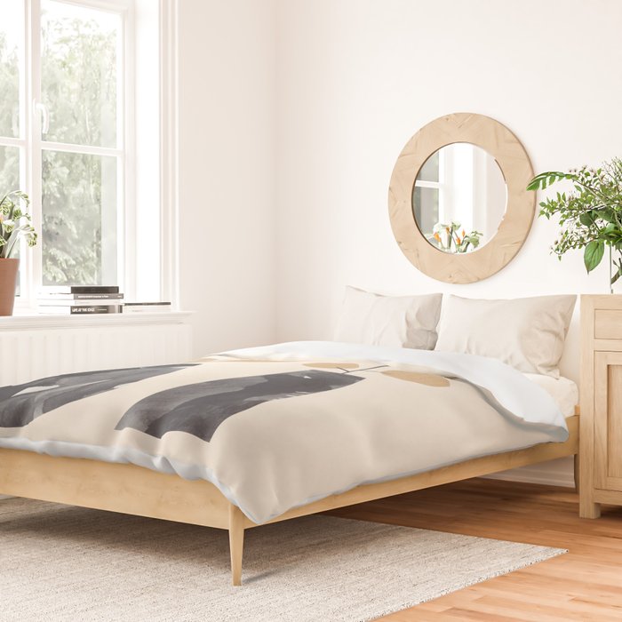 Still Life with Two Vases Duvet Cover Gallery Image 2