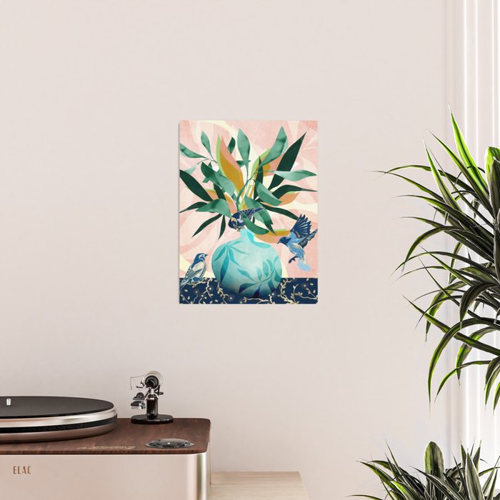 Vintage Vase Abstract Poster Gallery Image 2