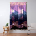 Misty Mountain Morning Window Curtain Gallery Image 5