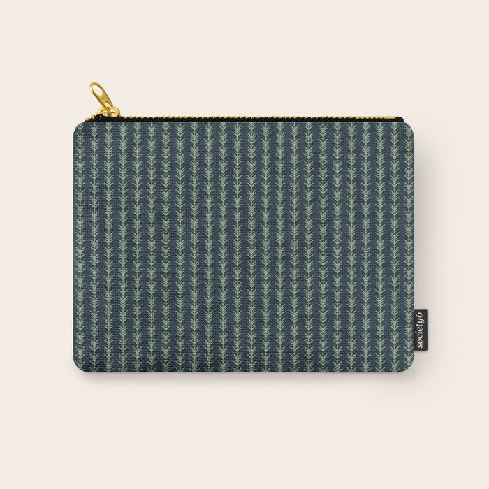 Palm Pier | Navy Carry All Pouch Gallery Image 1