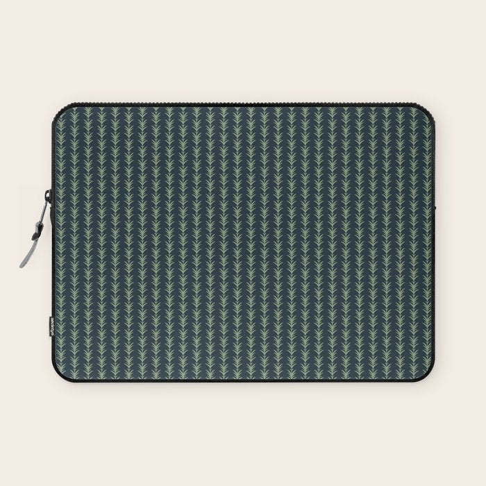 Palm Pier | Navy Laptop Sleeve Gallery Image 1