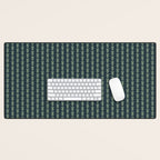 Palm Pier | Navy Desk Mat Gallery Image 1