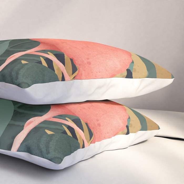 Two Flamingos Pillow Sham Gallery Image 3