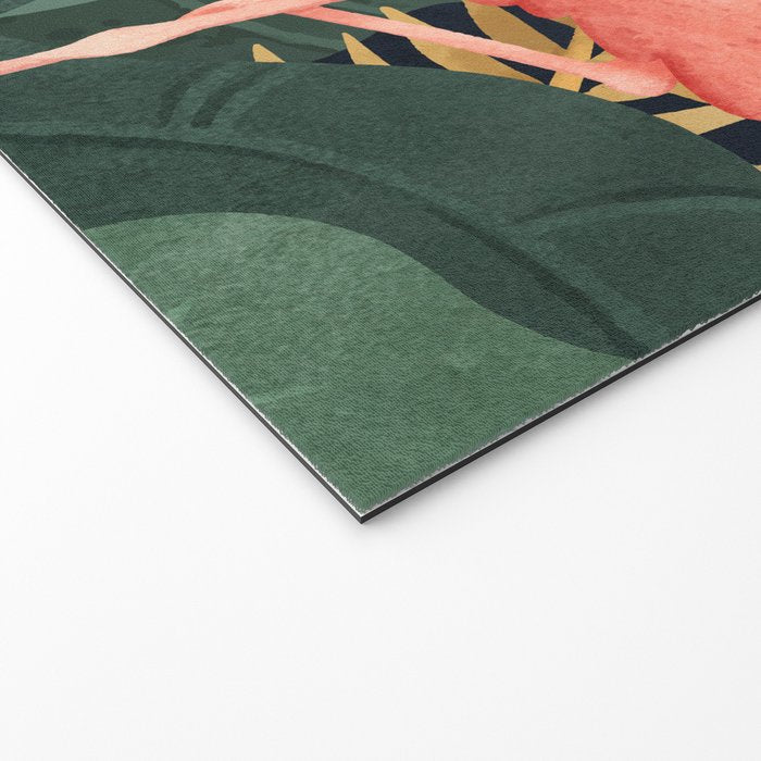 Two Flamingos Welcome Mat Gallery Image 2