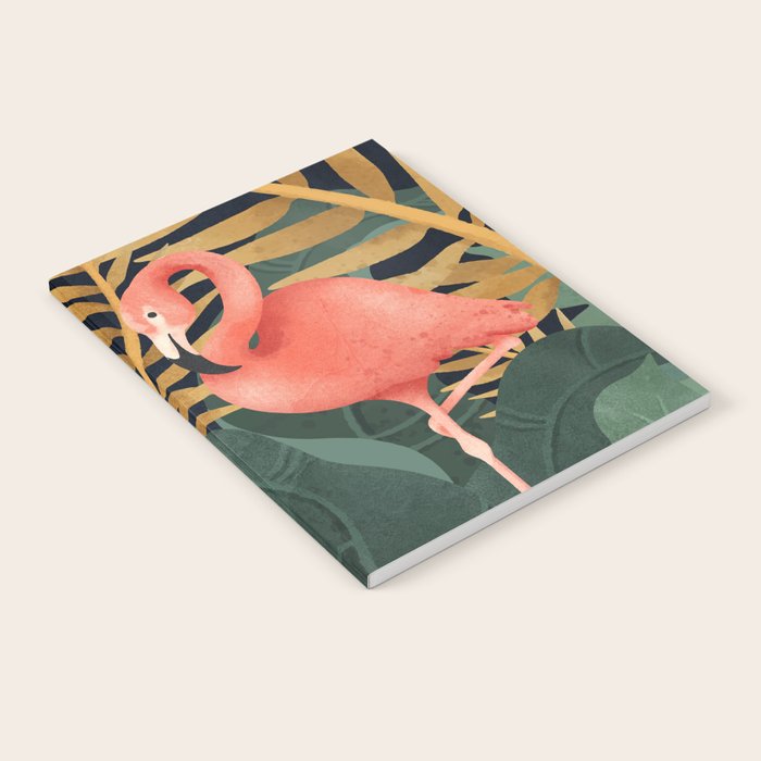 Two Flamingos Notebook Gallery Image 2