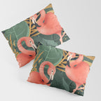 Two Flamingos Pillow Sham Gallery Image 3