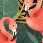 Two Flamingos Coffee Mug Gallery Image 2