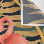 Two Flamingos Wall Tapestry Gallery Image 3