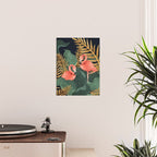 Two Flamingos Poster Gallery Image 2