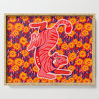 Golden Tiger Serving Tray Gallery Image 1