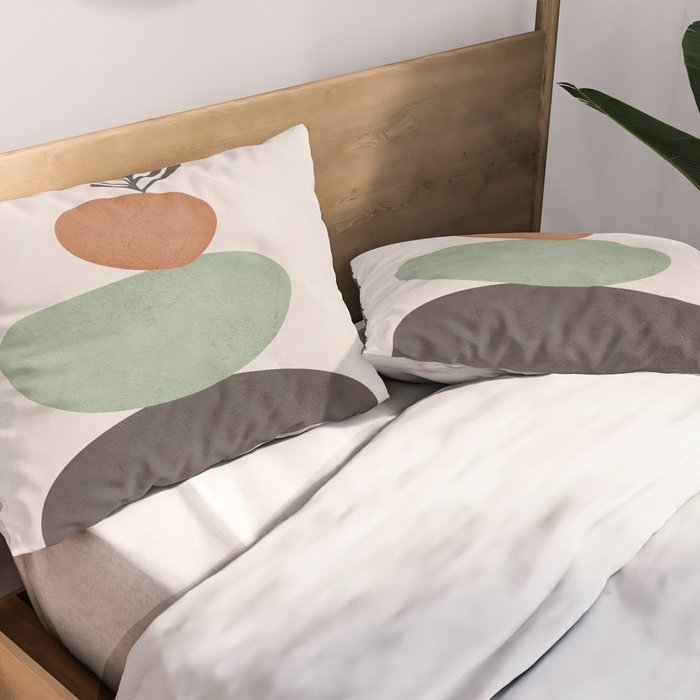 Abstract Shapes Pillow Sham Gallery Image 2