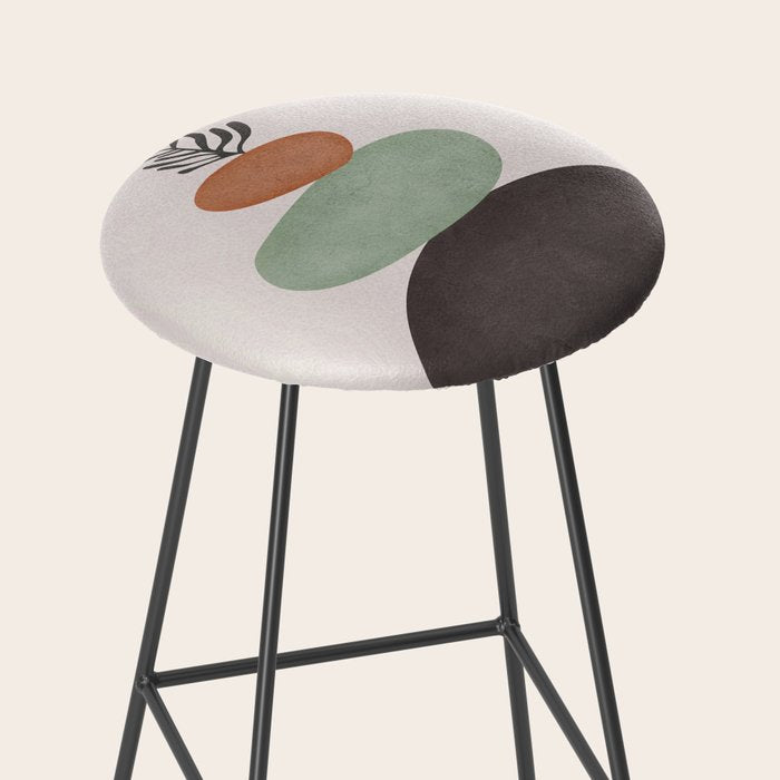 Abstract Shapes Stool Gallery Image 2