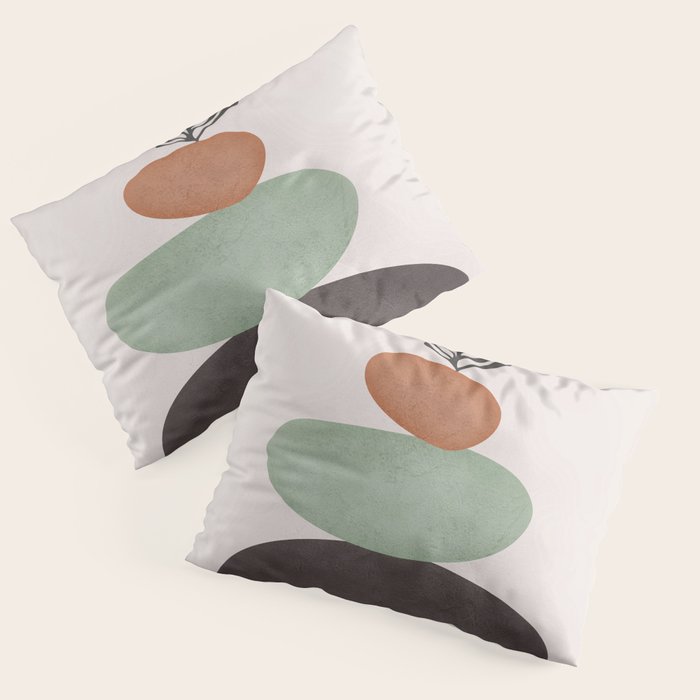 Abstract Shapes Pillow Sham Gallery Image 1