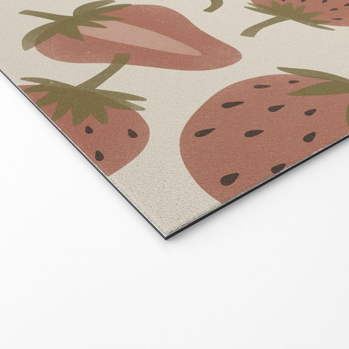 Strawberry Bowl Welcome Mat Gallery Image 2