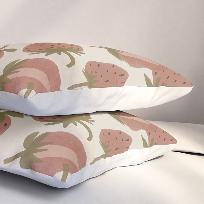 Strawberry Bowl Pillow Sham Gallery Image 3