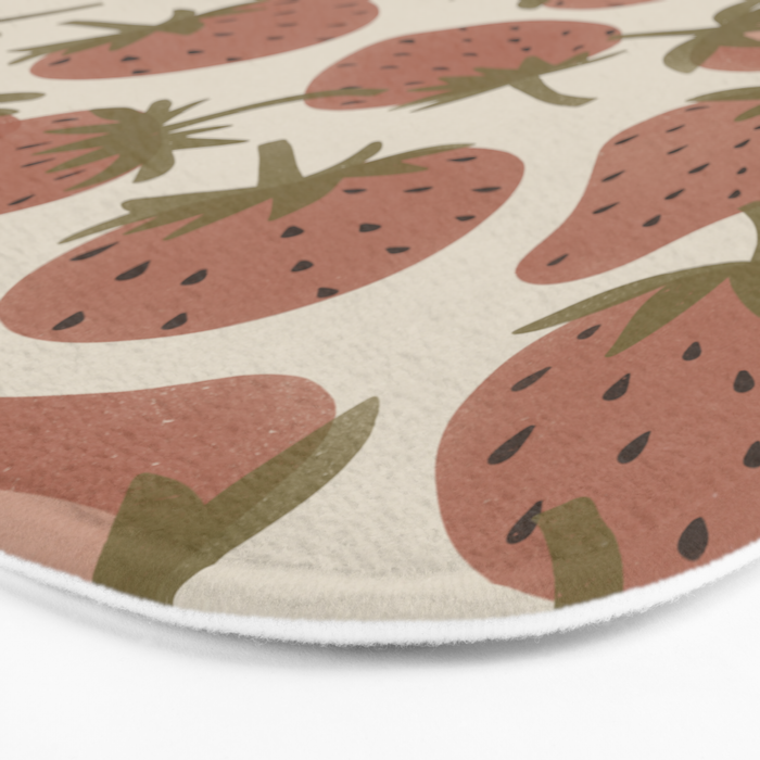 Strawberry Bowl Bath Mat Gallery Image 3