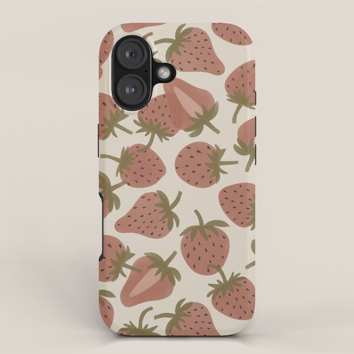 Strawberry Bowl Iphone Case