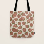 Strawberry Bowl Tote Bag Gallery Image 1