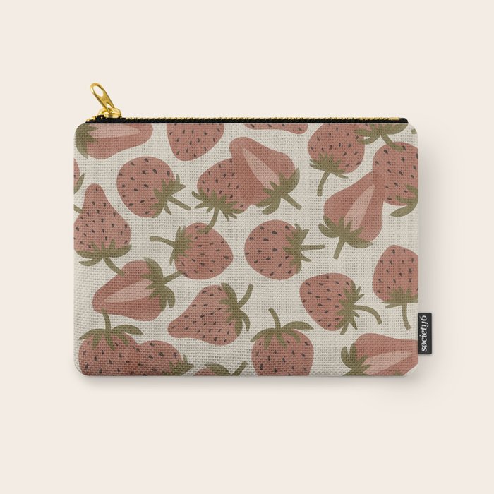 Strawberry Bowl Carry All Pouch Gallery Image 1
