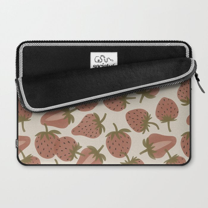 Strawberry Bowl Laptop Sleeve Gallery Image 2