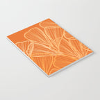 Modern Garden in Orange Notebook Gallery Image 3