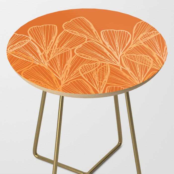 Modern Garden in Orange Side Table Gallery Image 2