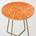 Modern Garden in Orange Side Table Gallery Image 2