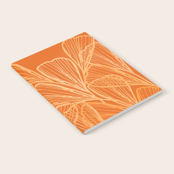 Modern Garden in Orange Notebook Gallery Image 2