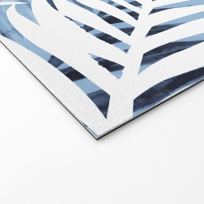 Tropical bliss - chambray blue Welcome Mat Gallery Image 2