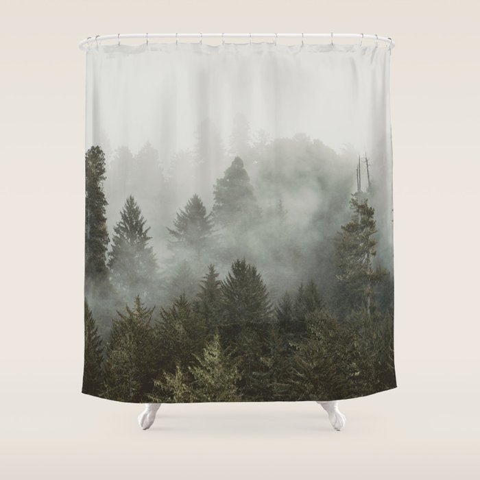 Adventure Times - Nature Photography Shower Curtain Gallery Image 1