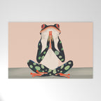 Yoga Frog Welcome Mat Gallery Image 1