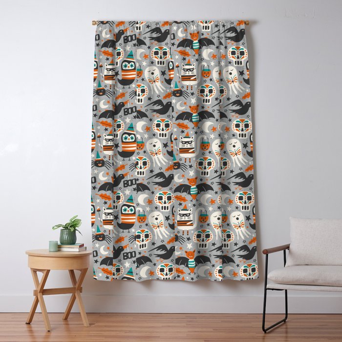 Halloween Party Window Curtain Gallery Image 5