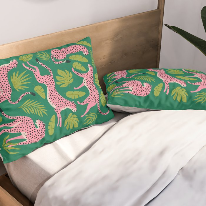 The Stare: Pop Tropical Edition Pillow Sham Gallery Image 2