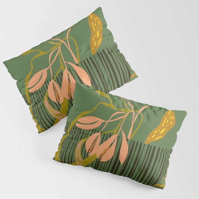 Greenery Market New York Pillow Sham Gallery Image 3