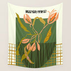 Greenery Market New York Wall Tapestry Gallery Image 4