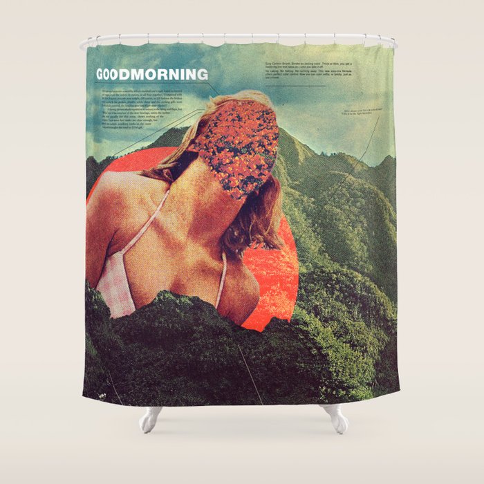 Good Morning Shower Curtain Gallery Image 1