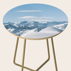 Snowy mountain range Side Table Gallery Image 2